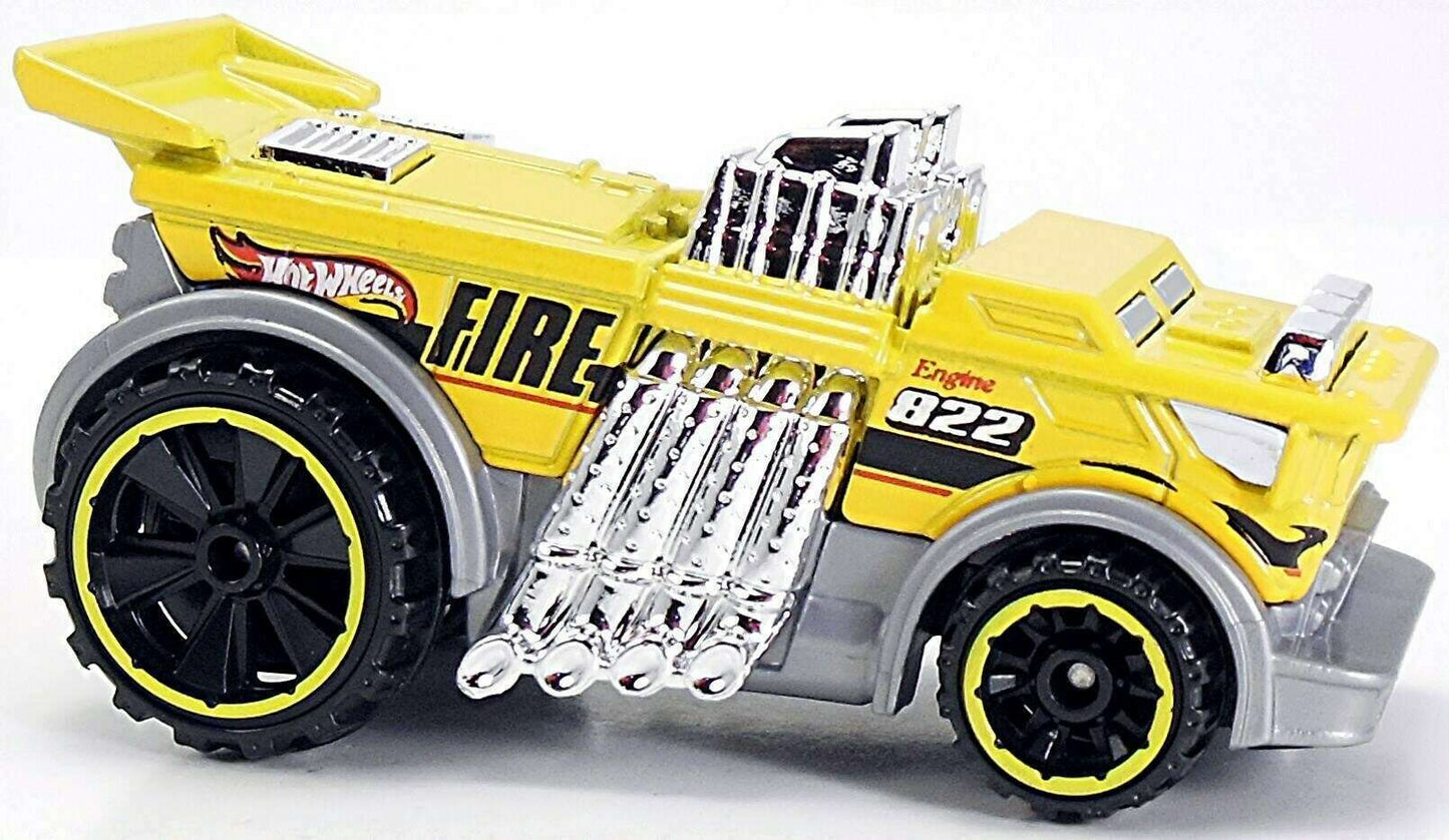 Hot Wheels 2015 - Collector # 005/250 - HW City / HW City Works - New Models - Backdrafter (Fire Truck)