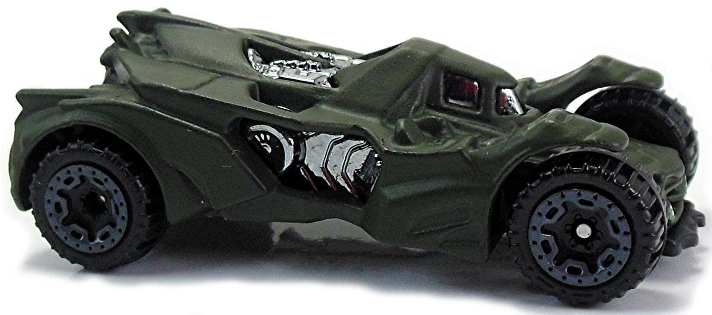 Hot Wheels 2017 - Collector # 088/365 - Batman 4/5 - Batman: Arkham Knight Batmobile - Olive Drab - USA