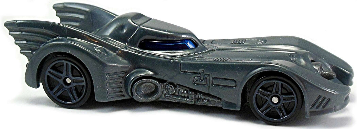 Hot Wheels 2017 - Collector # 134/365 - Batman 2/5 - Batmobile - Metallic Gray - USA