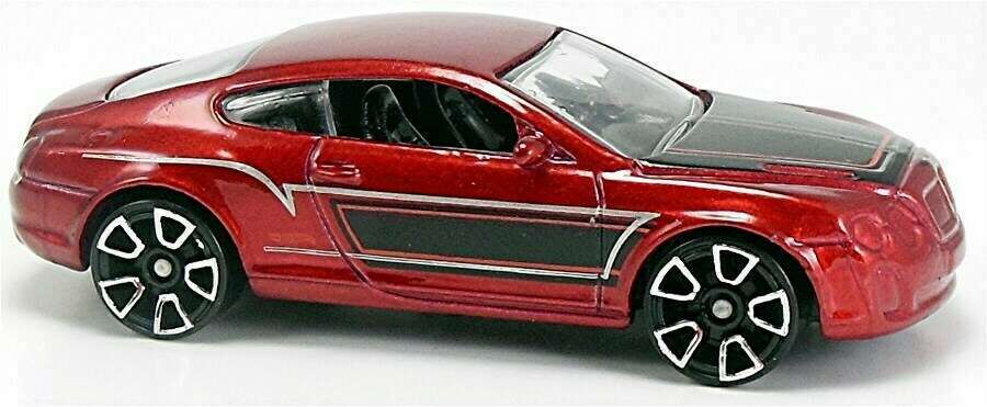 Hot Wheels 2015 - Collector # 192/250 - HW Workshop / Speed Team - Bentley Continental Supersports - Red - USA