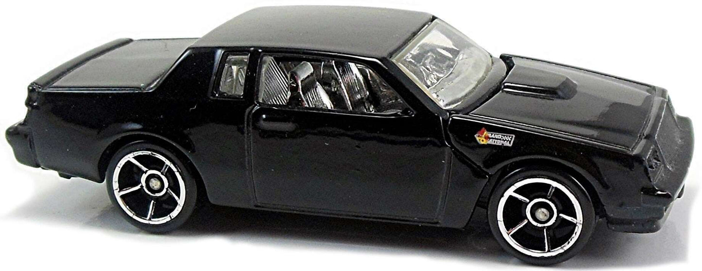 Hot Wheels 2007 - Collector # 010/180 - New Models 10/`36 - Buick Grand National - Black - OH5SP Wheels - USA Card