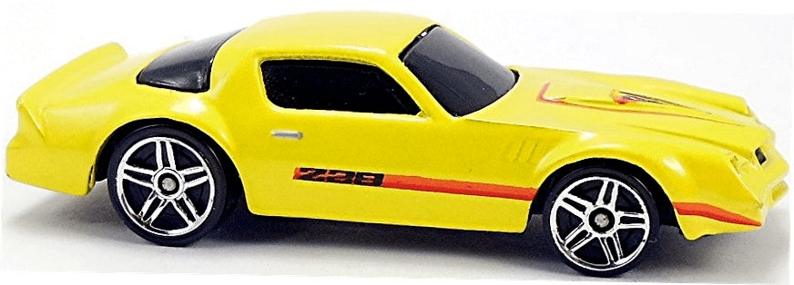 Hot Wheels 2007 - Collector # 044/180 - Camaro Series 4/4 - Camaro Z28 - Yellow - PR5 Wheels - USA
