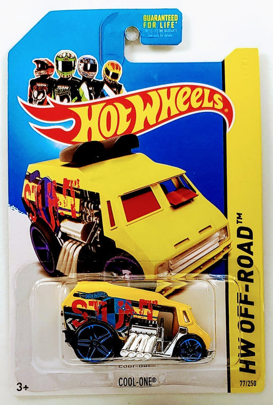Hot Wheels 2013 - Collector # 077/250 - HW Off-Road / Stunt Circuit - Cool-One - Yellow