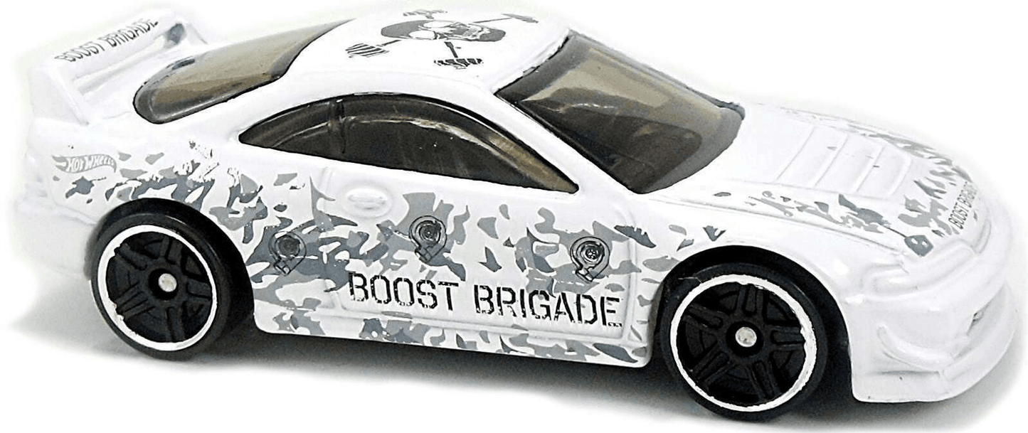 Hot Wheels 2018 - Collector # 213/365 - Nightburnerz 6/10 - Custom '01 Acura Integra GSR - White - International Short Card