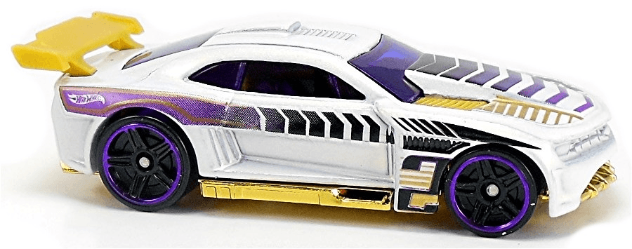 Hot Wheels 2012 - Collector # 226/247 - HW Code Cars 1/22 - Custom '11 Camaro - White - USA