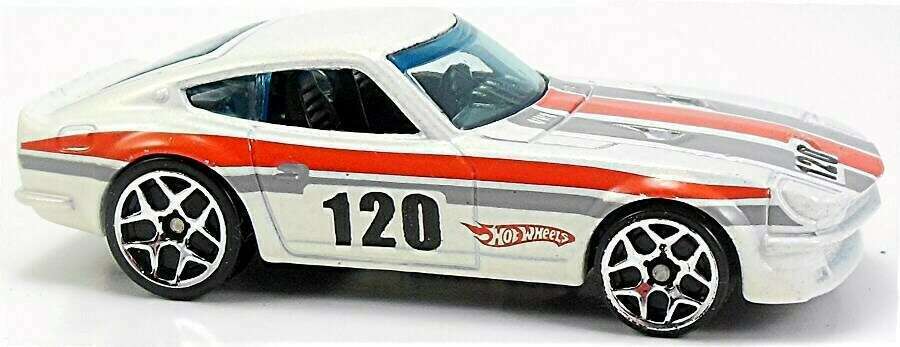 Hot Wheels 2006 - Collector # 036/223 - First Editions 36/38 - Datsun 240Z - White - Y5 Wheels - IC