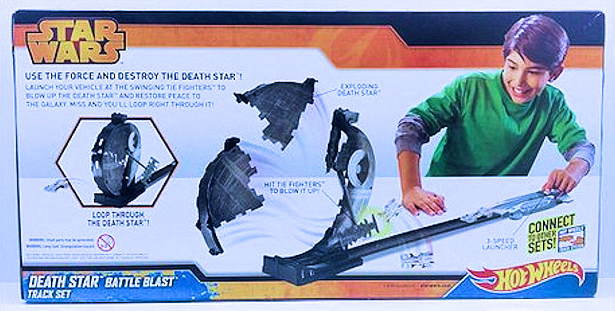 Hot Wheels 2015 - Star Wars - DEATH STAR BATTLE BLAST - Track Set - NEW Casting