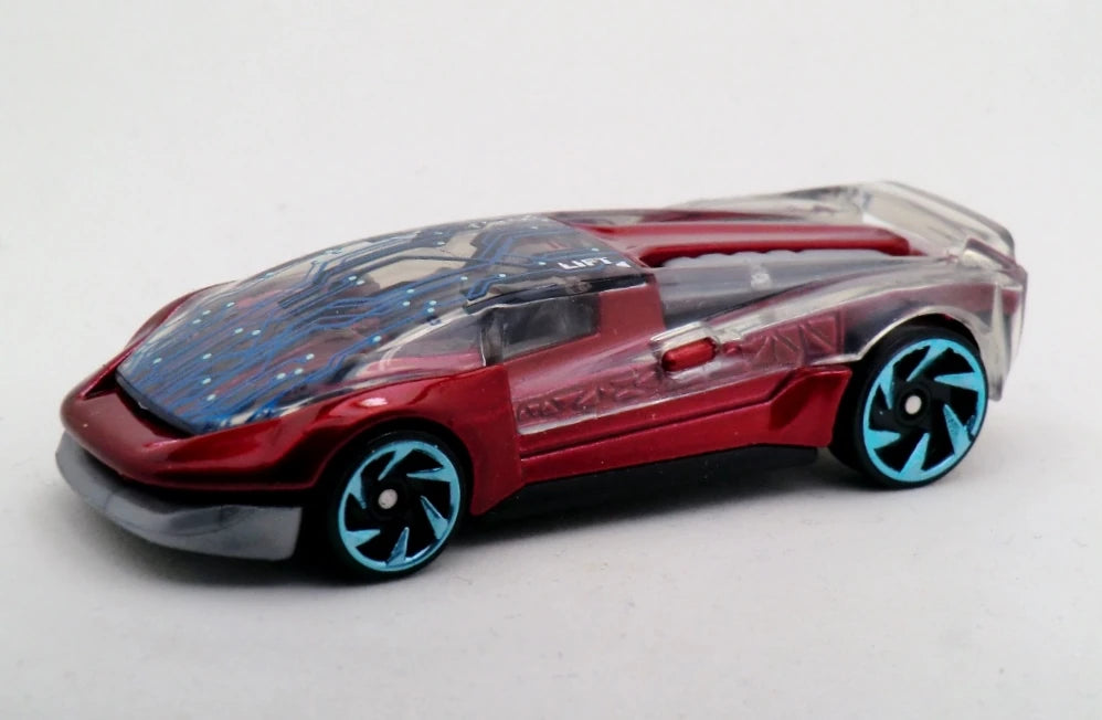 Hot Wheels 2017 - Collector # 075/365 - Experimotors 04/10 - New Models - El Viento - Dark Red - USA