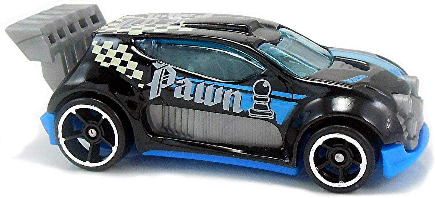 Hot Wheels 2018 - Collector # 166/365 - Checkmate 6/9 - Fast 4WD - Black - IC