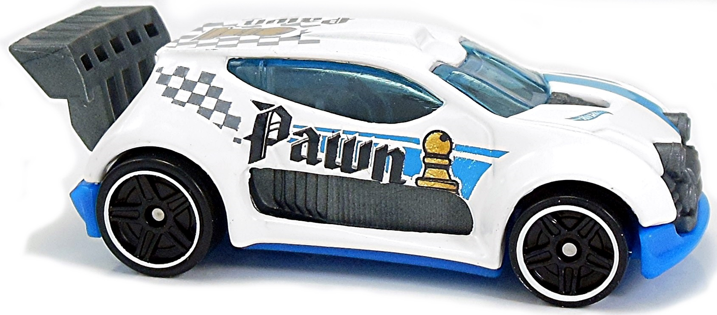 Hot Wheels 2018 - Collector # 290/365 - Checkmate 6/9 - Fast 4WD - White - USA