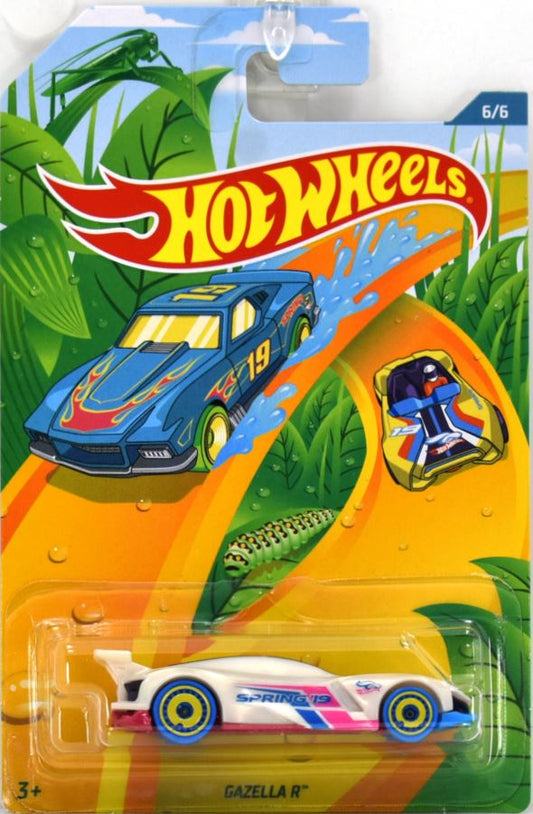 Hot Wheels 2019 - Easter / Spring Series 6/6 - Gazella R - White