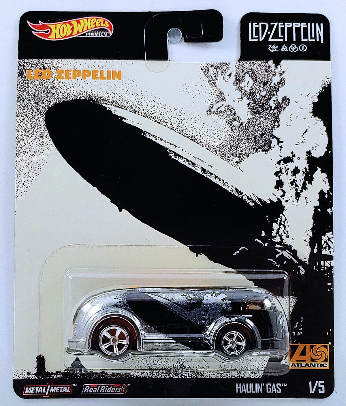 Hot Wheels 2020 - Pop Culture / Led Zeppelin # 1/5 - Haulin' Gas - ZAMAC / Led Zeppelin I
