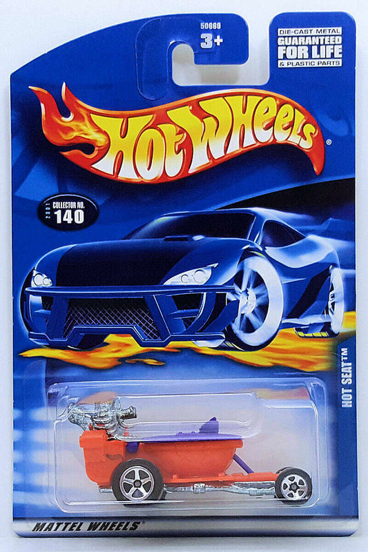 Hot Wheels 2001 - Collector # 140/240 - Hot Seat - Orange & Purple