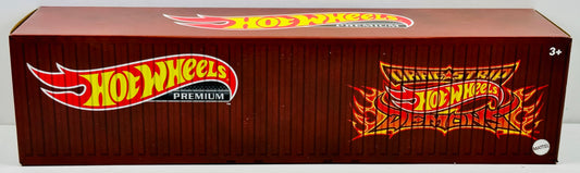 Hot Wheels 2022 - Premium / Car Culture / Drag Strip Demons - Container Set / 5 Cars - '65 Dodge Coronet, Volkswagen Classic Bug, '64 Chevy Nova Gasser, '73 Plymouth Duster & '33 Willy's