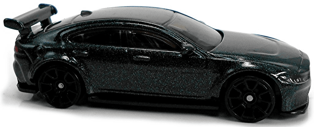 Hot Wheels 2020 - Collector # 171/250 - Nightburnerz 6/10 - Jaguar XE SV Project 8 - Metalflake Dark Green - USA Card
