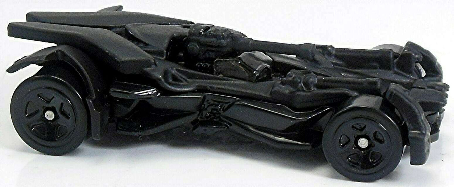 Hot Wheels 2018 - Collector # 001/365 - Batman 1/5 - New Models - Justice League Batmobile - Black - USA