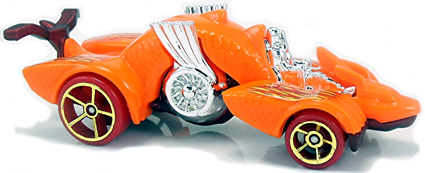 Hot Wheels 2018 - Collector # 180/250 - Dino Riders 2/5 - Knight Draggin' - Orange - FSC