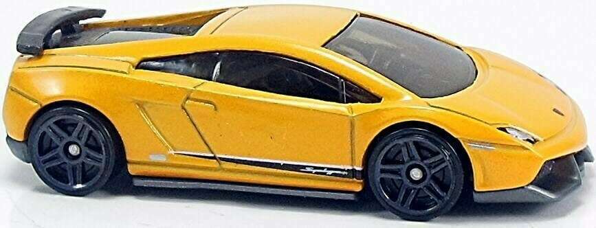 Hot Wheels 2011 - Collector # 009/244 - New Models 9/50 - Lamborghini Gallardo LP 570-4 Superleggera - Yellow - USA