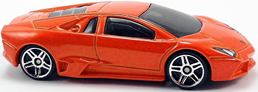 Hot Wheels 2010 - Collector # 071/214 - HW Garage 3/10 - Lamborghini Reventon - Metallic Orange - IC