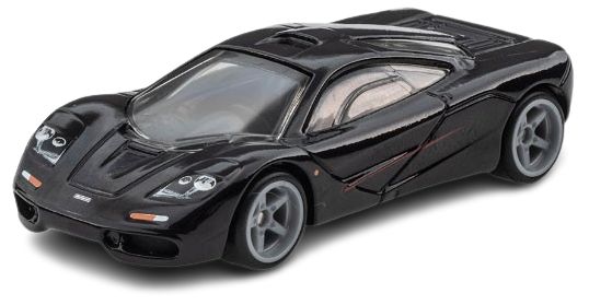 Hot Wheels 2022 - Premium / Car Culture / Jay Leno's Garage 2/5 - McLaren F1 - Black - Metal/Metal & Real Riders