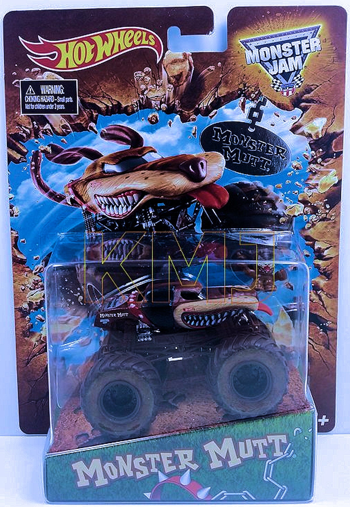 Hot Wheels 2014 - Monster Jam # CBX92 - Monster Mutt - Brown - Promo Exclusive - Not Sold in Stores