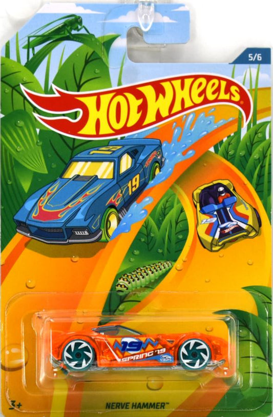 Hot Wheels 2019 - Easter / Spring Series 5/6 - Nerve Hammer - Orange