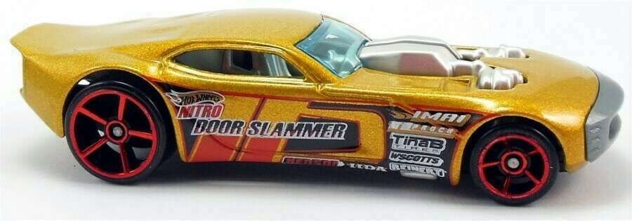 Hot Wheels 2007 - Collector # 003/180 - New Models 3/36 - Nitro Doorslammer - Gold - USA