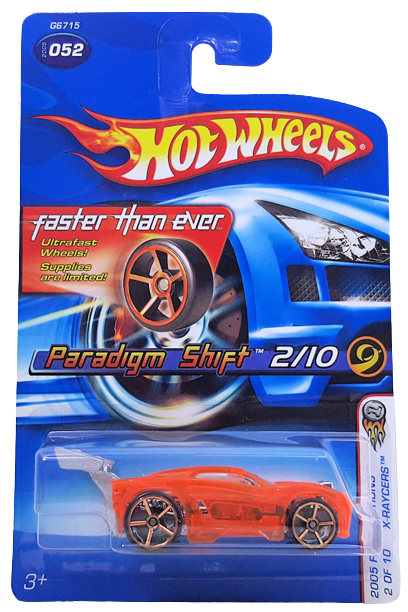 Hot Wheels 2005 - Collector # 052/183 - First Editions 2/10 - Paradigm Shift - FTE - USA Card