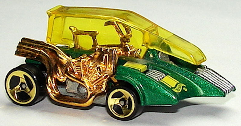 Hot Wheels 2000 - Collector # 157/250 - Virtual Collection - Popcycle - Green - Malaysia