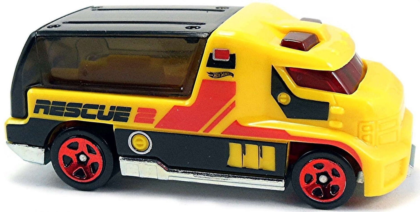 Hot Wheels 2016 - Collector # 217/250 - HW Rescue 7/10 - Rapid Response - Yellow / Rescue 2 - USA