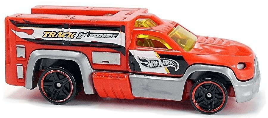 Hot Wheels 2015 - Collector # 046/250 - HW City / HW Rescue - Rescue Duty - Red / Track 1st Response - USA