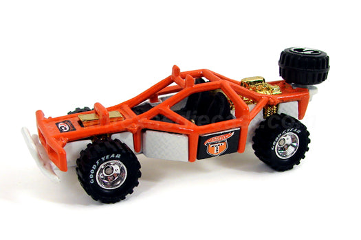 Hot Wheels 2001 - Collector # 002/240 - Treasure Hunt Series 02/12 - Roll Cage - Orange / Red
