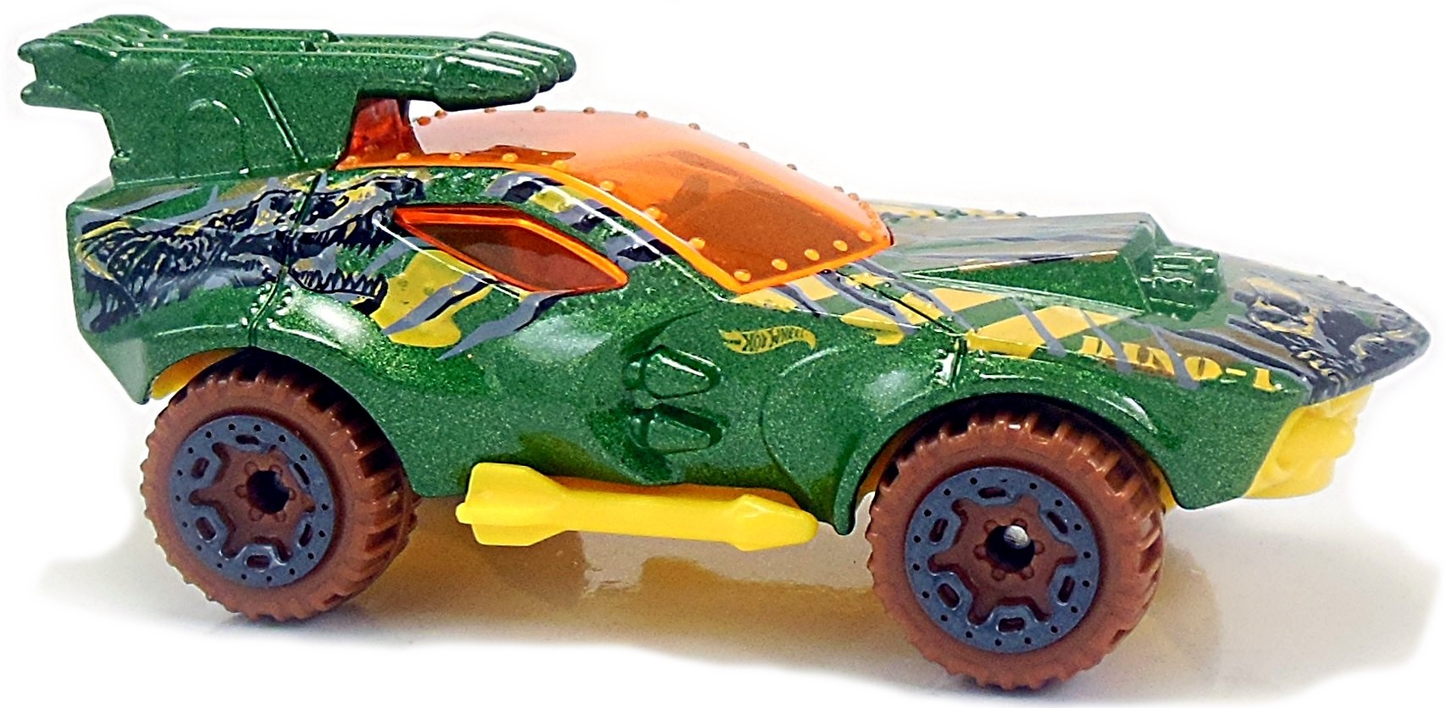 Hot Wheels 2018 - Collector # 210/250 - Dino Riders 3/5 - Sting Rod II - Green - USA