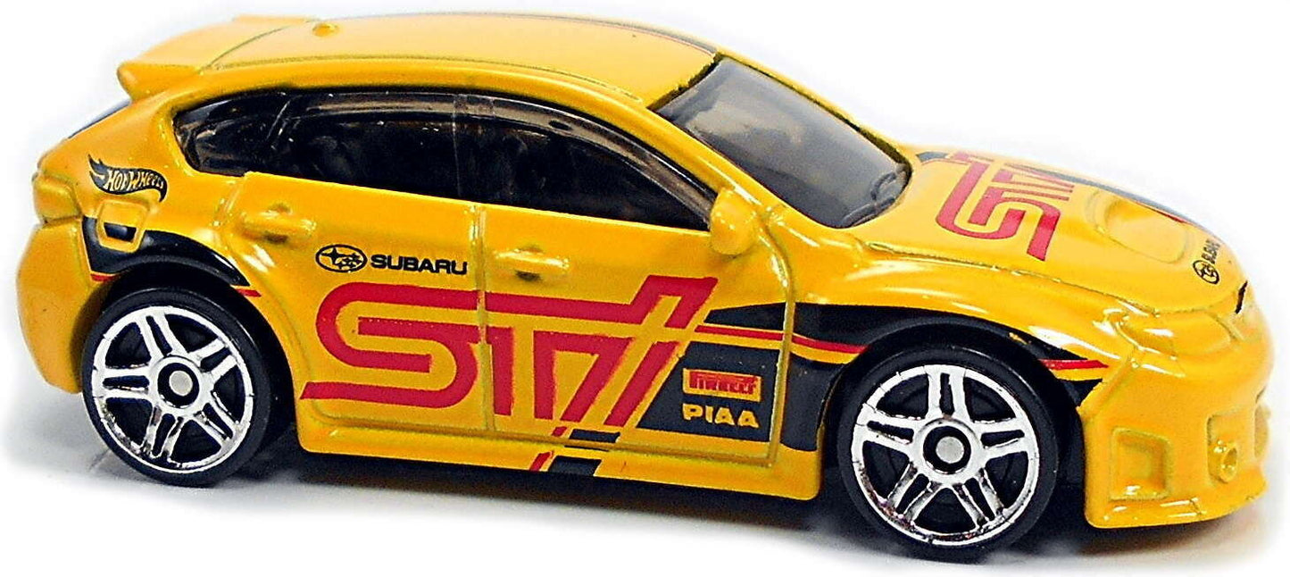 Hot Wheels 2021 - Collector # 068/250 - HW Speed Graphics 2/10 - Subaru WRX STI - Yellow - USA
