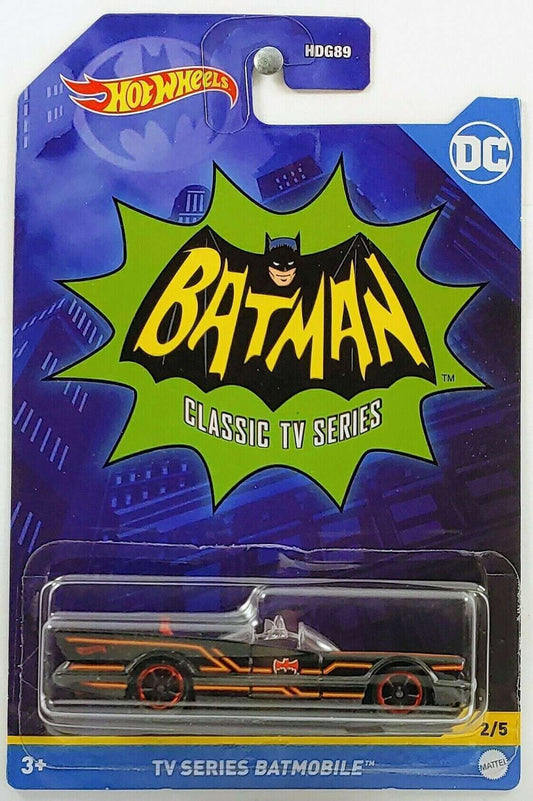 Hot Wheels 2022 - DC Batman / Batman Classic TV Series # 2/5 - TV Series Batmobile - Black
