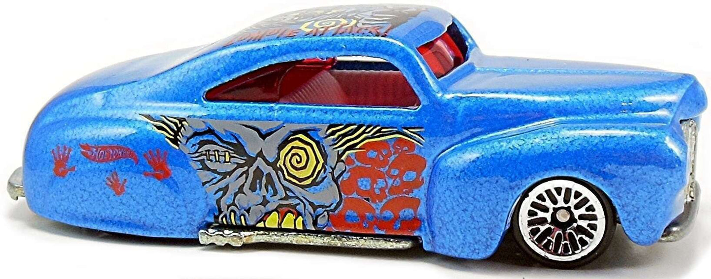 Hot Wheels 2001 - Collector # 078/240 - Monsters Series 2/4 - Tail Dragger - Blue - USA Card