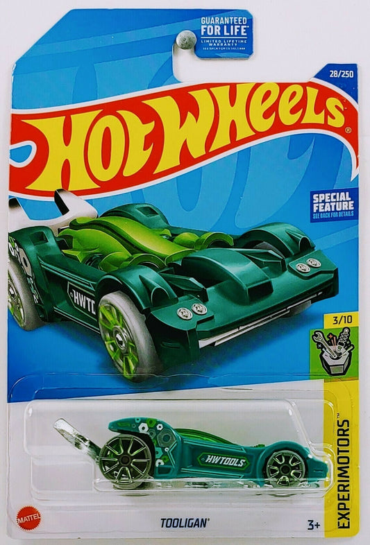 Hot Wheels 2022 - Collector # 028/250 - Experimotors 3/10 - Tooligan - Teal - USA