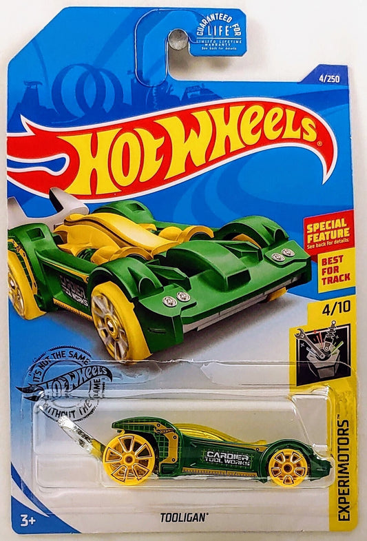Hot Wheels 2020 - Collector # 004/250 - Experimotors 4/10 - Tooligan - Green - USA Card