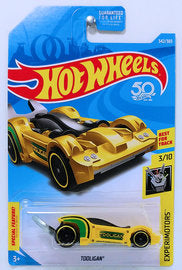 Hot Wheels 2018 - Collector # 342/365 - Experimotors 3/10 - Tooligan - Yellow - USA
