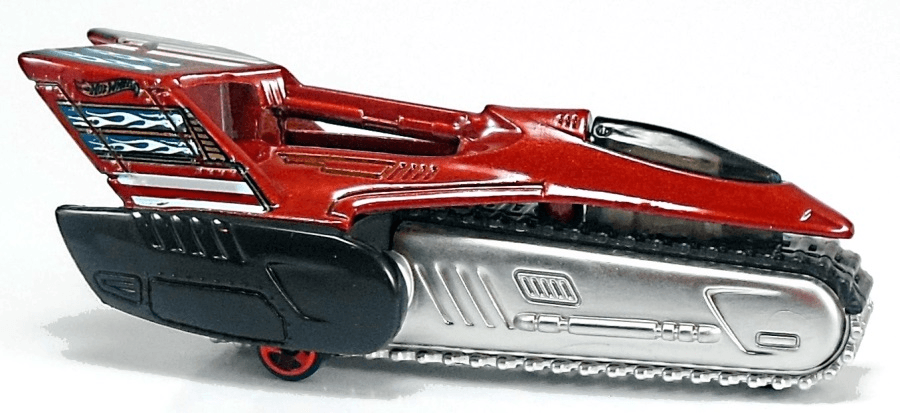 Hot Wheels 2012 - Collector # 238/247 - HW Code Cars 13/22 - Tread Air - Red - USA