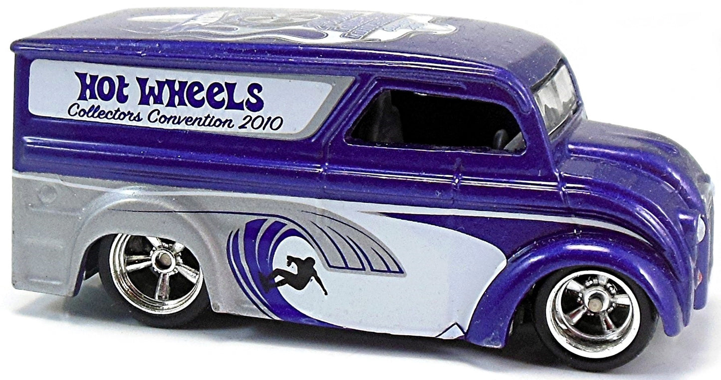 Hot Wheels 2010 - 24th Annual Collector's Convention 1/4 - Dairy Delivery - Purple - Metal/Metal & Real Riders - Limited to 2,400