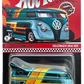 Hot Wheels 2024 - HWC / RLC - sELECTIONs Car - Volkswagen Drag Bus - Spectraflame Teal - Metal/Metal & Real Riders - Tilt Up Body - Kar Keeper