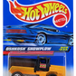Hot Wheels 2000 - Collector # 233 - Oshkosh Snowplow - Dark Yellow - Metal Base - USA 'Square' Card