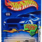 Hot Wheels 2001 - Collector # 035/240 - First Editions 23/36 - Montezooma (Monte Carlo) - Pearl Dark Yellow - LW Wheels - USA 'Race & Win' Card