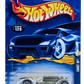 Hot Wheels 2002 - Collector # 129/240 - Sweet 16 - Pearl White - Metal/Metal - Lace Wheels - USA Card - Good Downhill Racer!