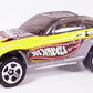 Hot Wheels 2002 - Collector # 144/240 - Jeepster - Yellow - USA 'Race & Win' Card