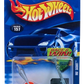 Hot Wheels 2002 - Collector # 157/240 - Mo' Scoot - Transparent Blue - USA 'Race &amp; Win' Card