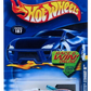 Hot Wheels 2002 - Collector # 187/240 - Corvette Stingray III - White / Stars & Stripes Graphic - 3 Spokes - USA 'Race & Win' Card