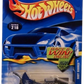 Hot Wheels 2002 - Collector # 218/240 - Baby Boomer - Dark Blue - USA 'Race & Win' Card with Factory Set Sticker