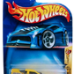 Hot Wheels 2003 - Collector # 098/220 - Crazed Clown Series 4/5 - Side-Splitter - Yellow / Flames & Clown Graphics - Body Flips Up - USA '04 Card